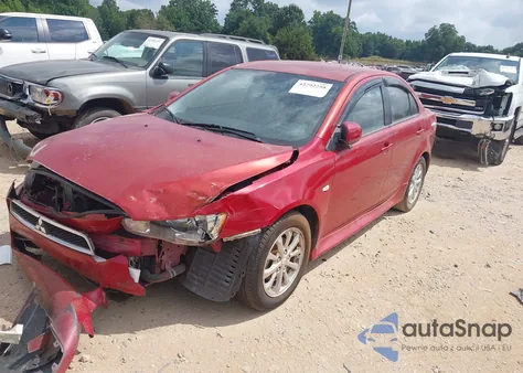 2013 Mitsubishi Lancer Es from USA, damaged, VIN JA32U2FU3DU001384